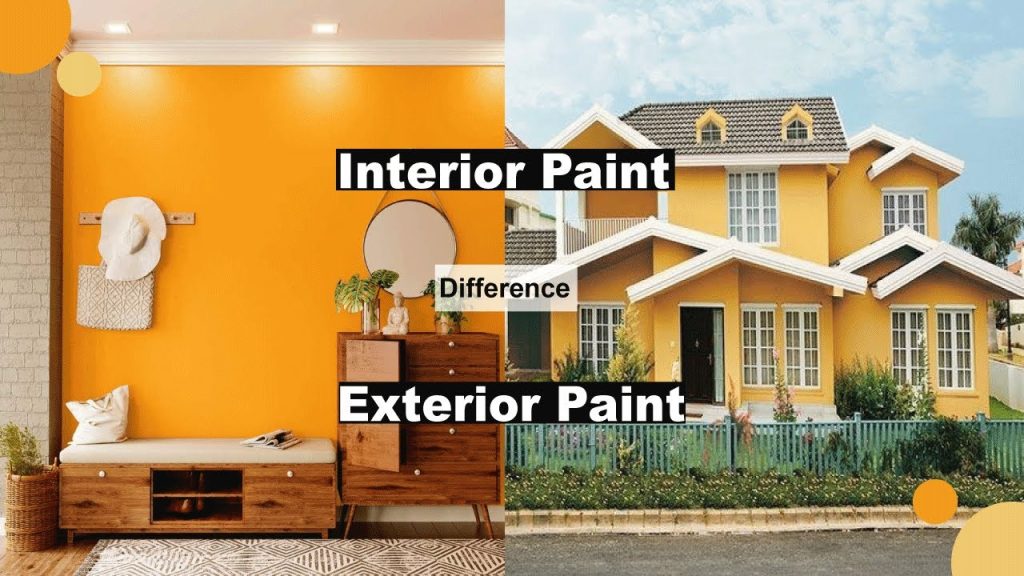 What Is The Difference Between Interior & Exterior House Paint?